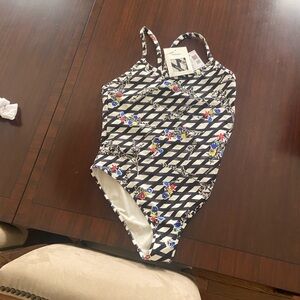 CHANEL 2026 Pre Spring Logo Swimsuit size 44